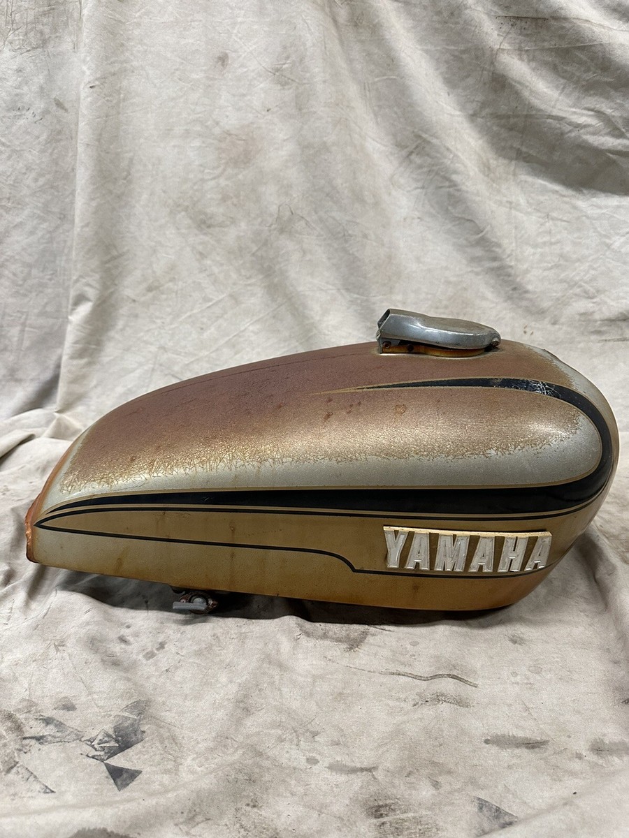 1973 Yamaha TX 750 TX750 Gas Tank W/ Fuel Cap & Petcock | eBay