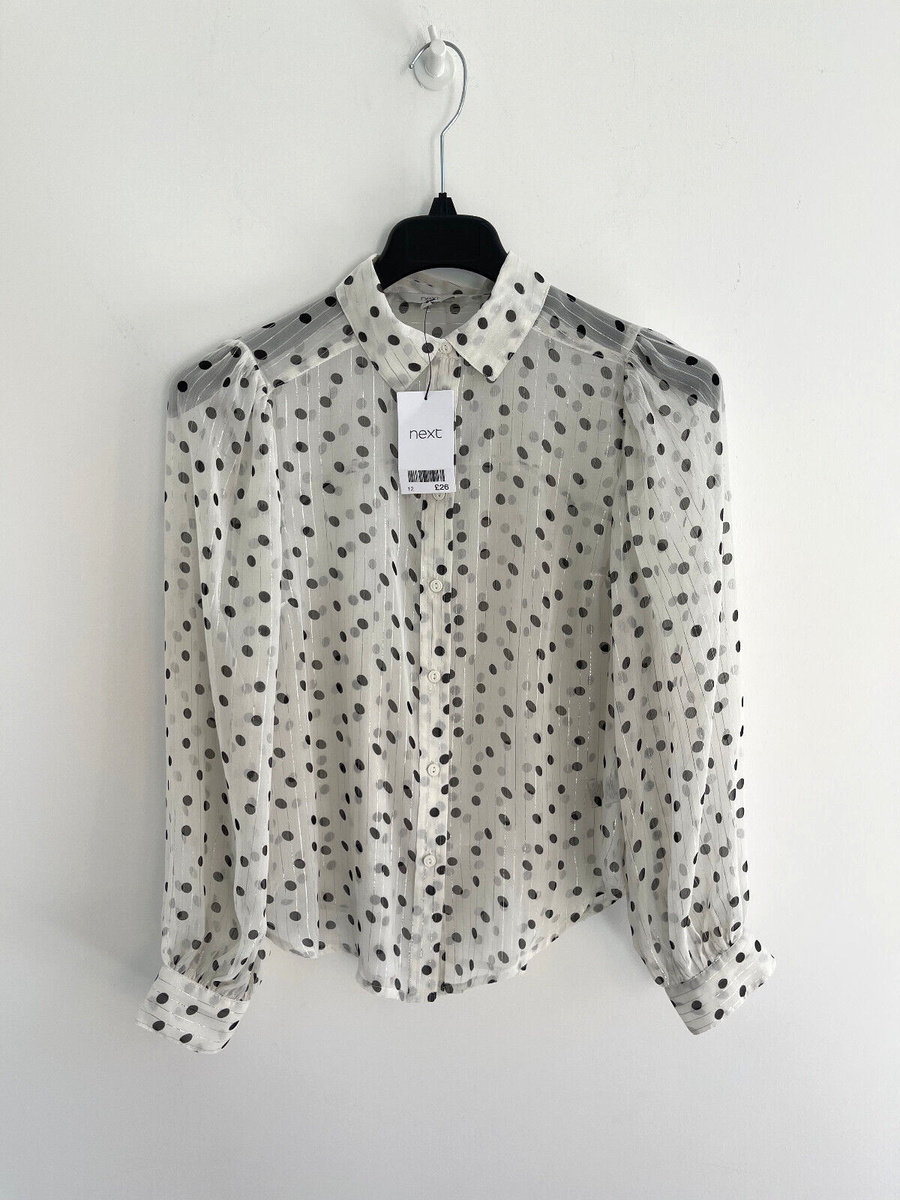 spotty blouse uk