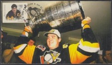 CANADA # 3031.8 - LEGENDS of HOCKEY MARIO LEMIEUX on SUPERB FIRST DAY COVER