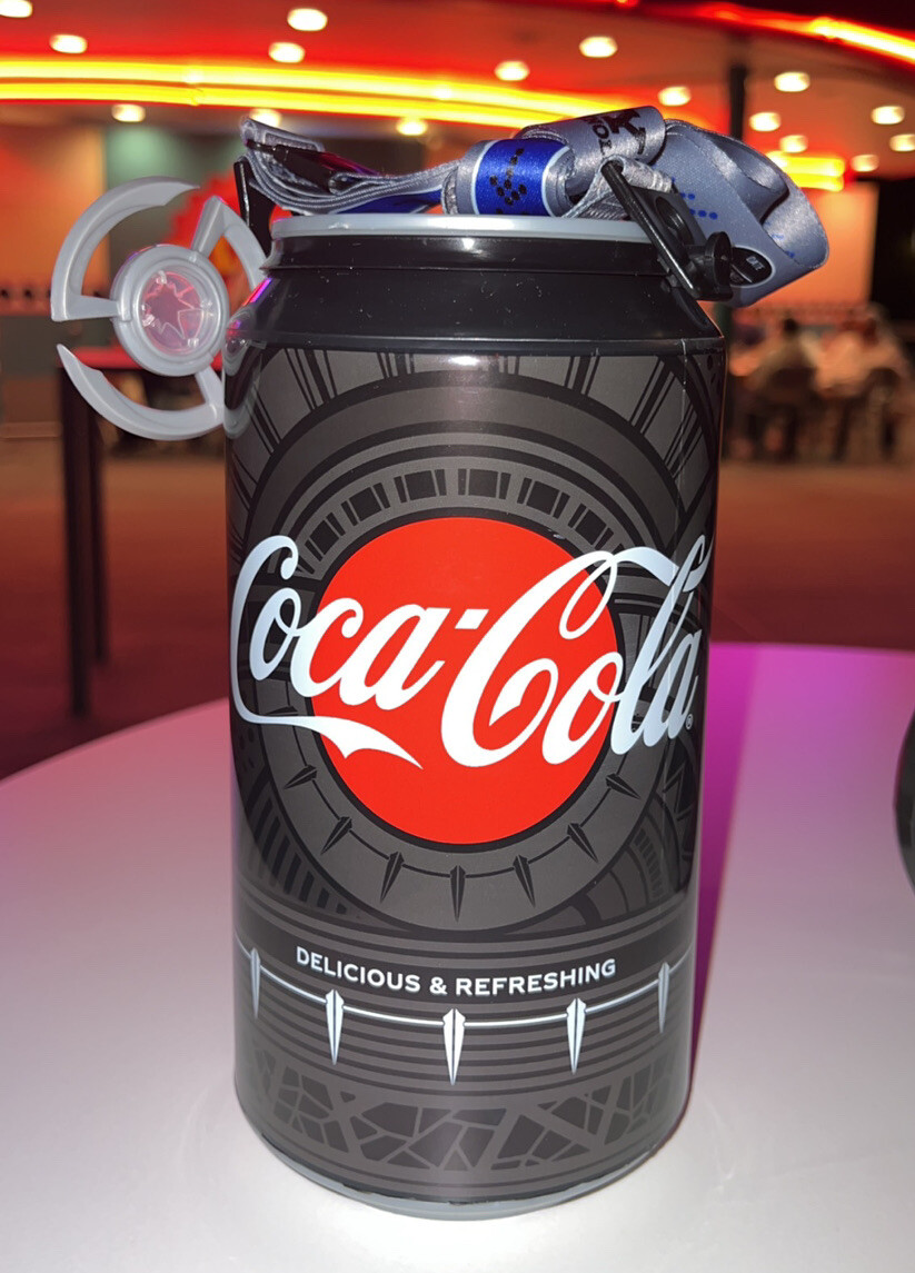 Disney Parks Black Panther Wakanda Forever Coke Sipper New  display picture 2