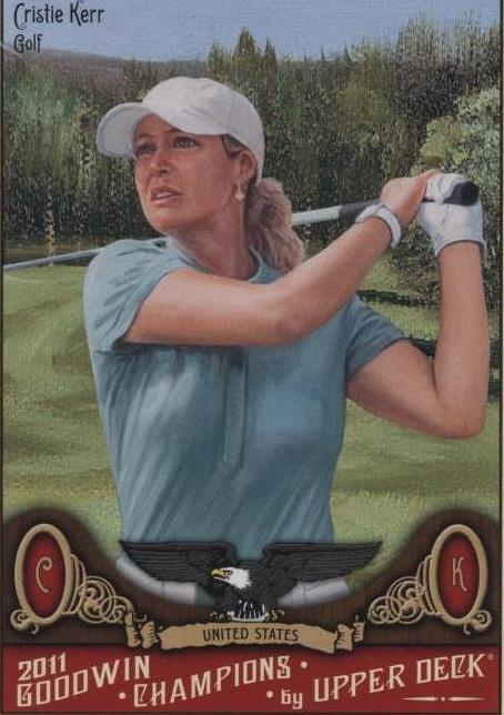 2011 Upper Deck Goodwin Champions - Cristie Kerr #63 - 1 of 1