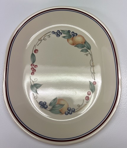 Corelle Abundance 4 Serving Platters 12” & 2 Serving Bowls 8 1/2” & 1 Dinner Lot - Picture 8 of 15