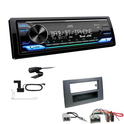 JVC Digital Autoradio DAB+ Bluetooth für Volkswagen VW Amarok piano black