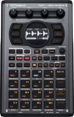 Roland SP-404 MK2 MKII Creative Effector Sampler Neu Silber Schwarz Grau
