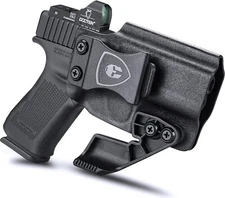 IWB KYDEX Holster Optic Cut&Claw Fit:Glock 43/Glock 43X /Glock 43X MOS RightHand