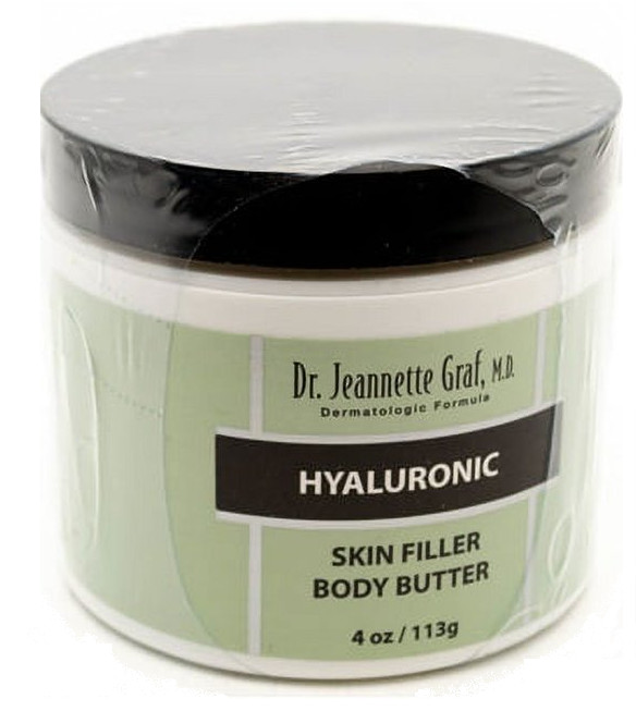 Гиалуроновая кислота от доктора Жаннет Граф Skin Filler Body Butter, 4 унции -НОВИНКА