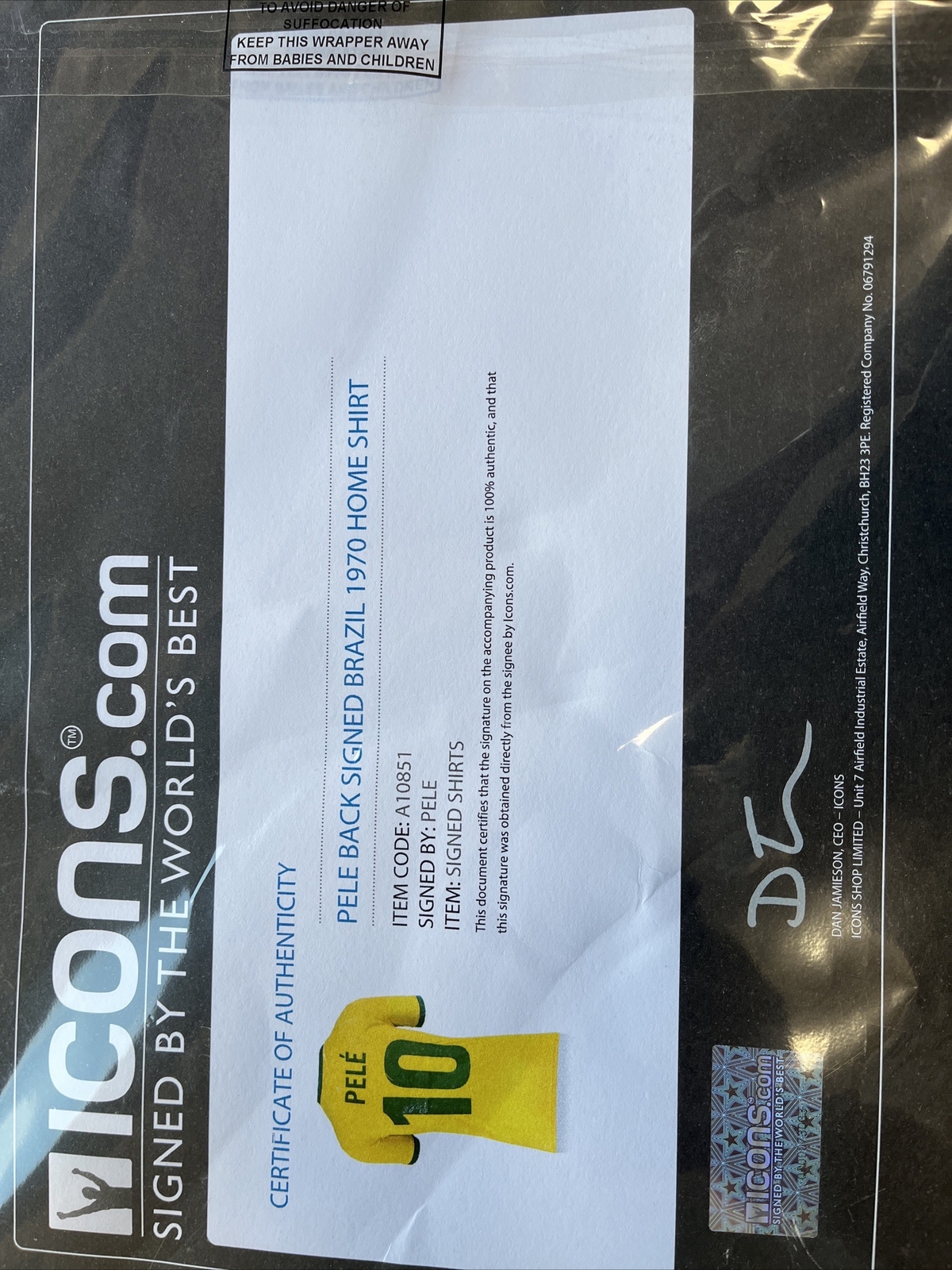 PELE PREMIUM SIGNED FOOTBALL SHIRT eBay