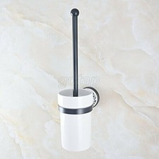 Bathroom Accessories Oil Rubbed Bronze Toilet Brush and Holder Wall Mounted