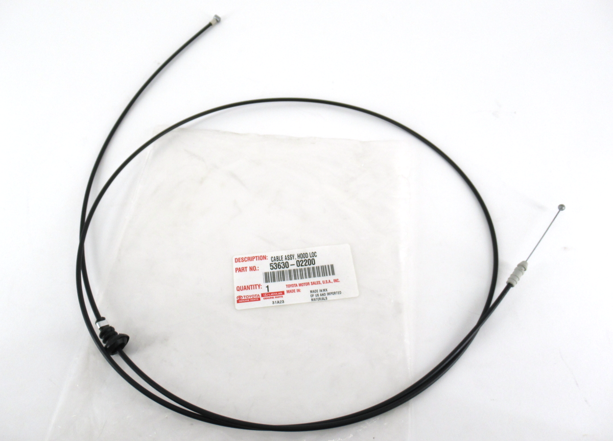Genuine OEM Toyota 53630-02200 Hood Latch Release Cable 2009-2013