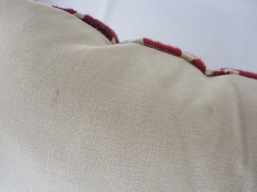 Pottery Barn "Autumn" Embroidered 18" Cotton Pillow Cover + P.B. Feather Insert - Picture 7 of 13