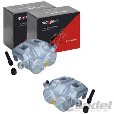 2X MAXGEAR BREMSSATTEL VORNE PASSEND FÜR MITSUBISHI PAJERO