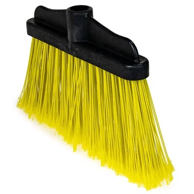 EASY PEASY MATE Garden Broom Head Soft Bristles-Outdoor Cleaning Tool Sweeping Leaves Dirt Dust