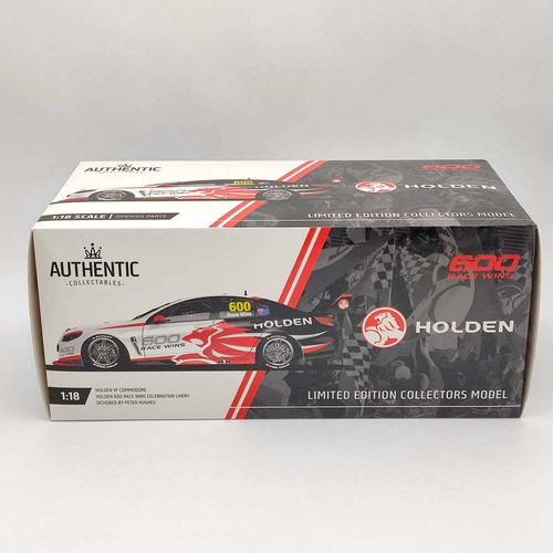 1/18 Auténtico HOLDEN VF COMMODORE 600 VICTORIAS DE CARRERA DISEÑADO POR PETER HUGHES - Imagen 11 de 11