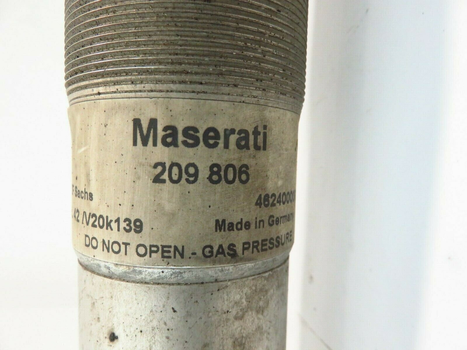 2006 Maserati Quattroporte Front Strut Shock Assembly Spring Driver LH OEM 04-08