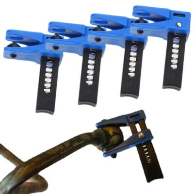   4pcs Car Brake Oil Pipe Plug Brake Nozzle Clamp Oil to Prevent Oi