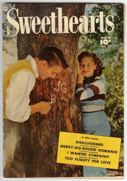SWEETHEARTS (1948-54 FAWCETT) 73 VG-F JAMES MASON  on b COMICS BOOK