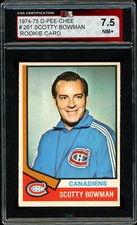 1974-75 OPC O PEE CHEE #261 Scotty Bowman HOF RC KSA 7.5 NM + Canadiens Rookie