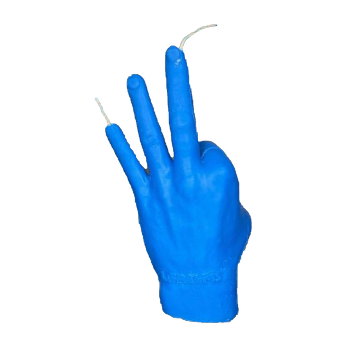 Подсвечники синие Ok Sign-Иконка Ручной свечи LPOKBL001