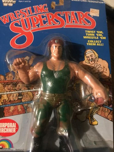 WWF WWE LJN Corporal Kirchner sealed action figure...