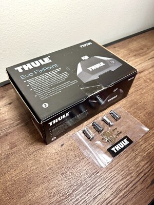 Thule Evo Fixpoint FootPack 710701 + Thule Metal Lock 4-Pack (Free