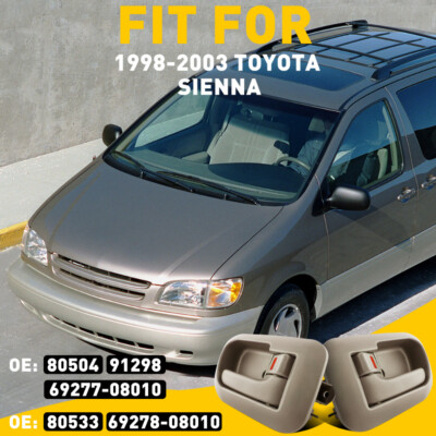 For 1998-2003 Toyota Sienna Interior Inner Door Handle For 1998-2003 Toyota Sienna Interior Inner Door Handle