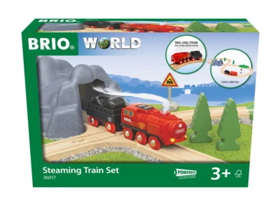 Brio World Eisenbahn Starter Set Dampflok Set 24 Teile 36017