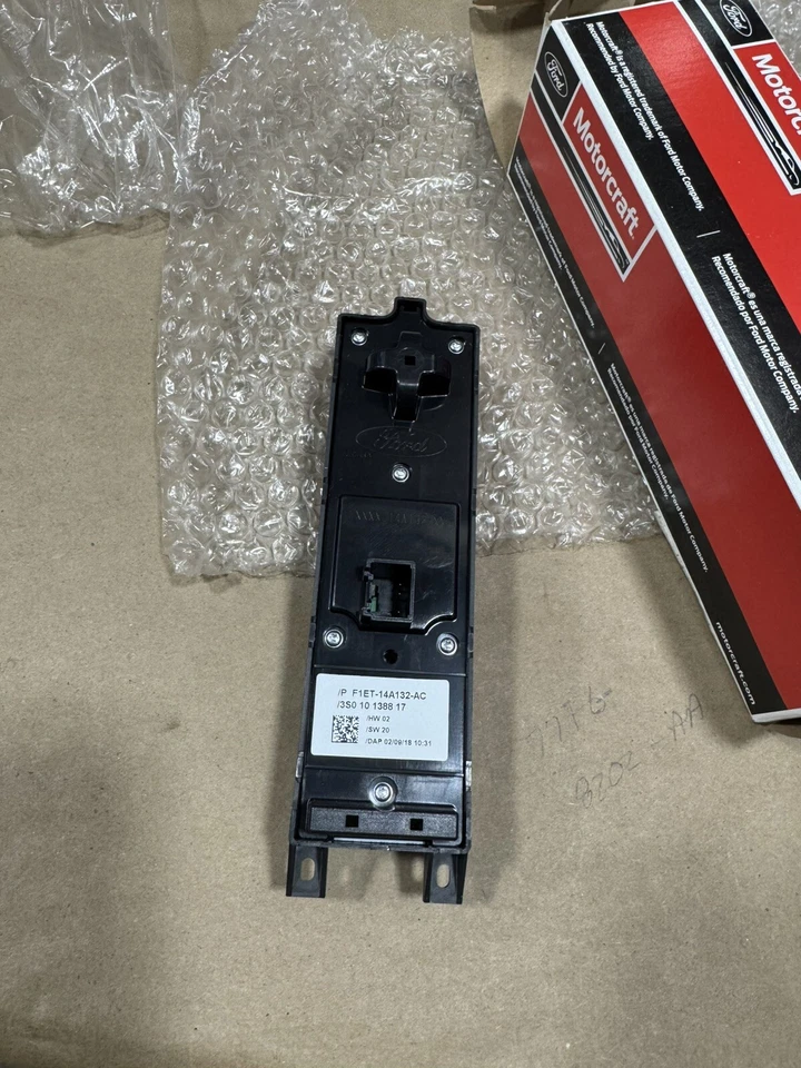 NEW Motorcraft Power Window Switch Front LH SW-7508 Focus Transit Connect 12-18 - Image 2 of 4