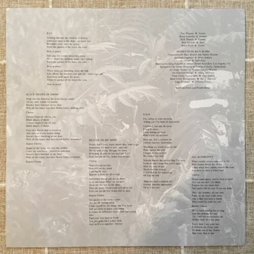 Trouble - S/T (Limited Edition Transparent Yellow Vinyl) Only 200 Copies Pressed - Picture 6 of 6