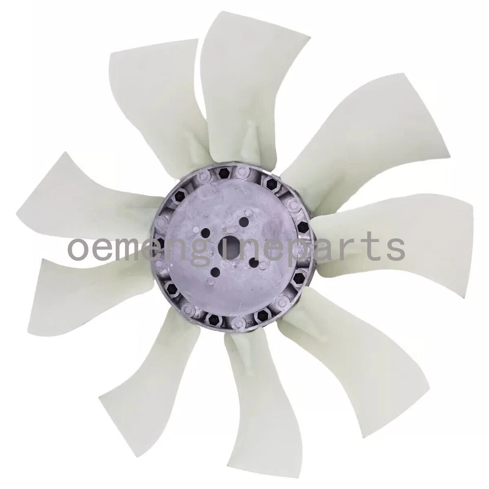 47488898 9 Blades Cooling Fan For CASE TR270 TR320 SV250 SR250 TV380 SR220 - Image 3 of 4