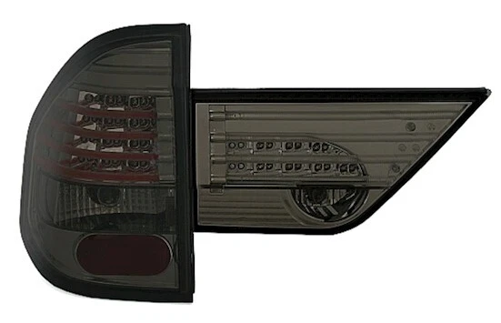 Juego de luces traseras LED en Smoke para BMW X3 E83 luces traseras negras - Imagen 2 de 3