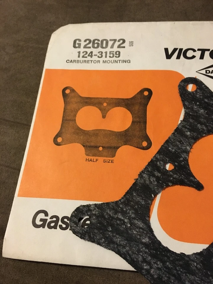 Прокладка крепления карбюратора Victor G26072 подходит для Ford F-350 64-66 годов выпуска 5,9 л-V8 - Изображение 3 из 3