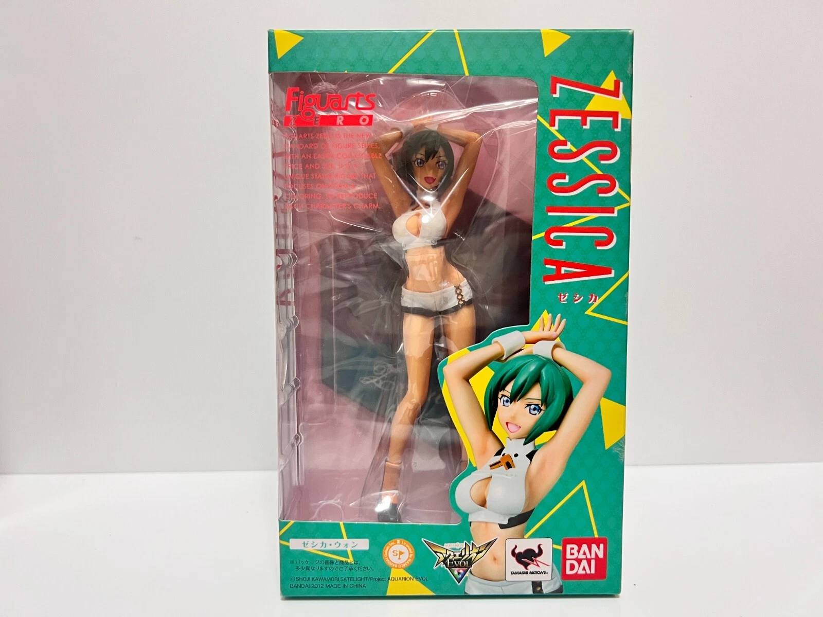 Bandai Figuarts ZERO Zessica Wong Aquarion EVOL Figure Used With Box