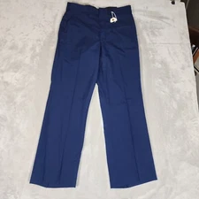 Defense Logistics Agency Dress Trouser Mens 32R Navy Blue CG W&W Service NWT