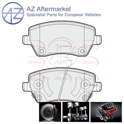 Fits Nissan Micra Note 0.9 1.0 1.2 1.5 dCi AZ Front Brake Pads Set D1M601HAVA