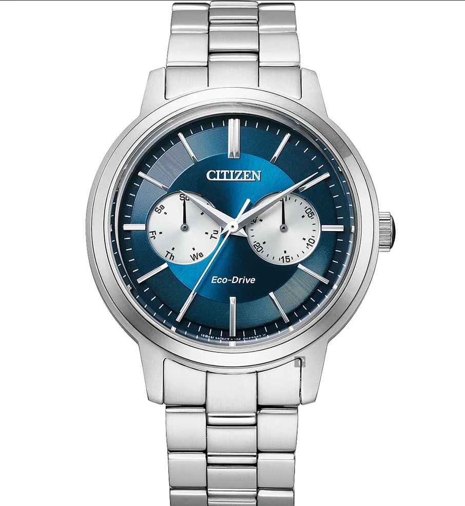Citizen Eco Drive Collection Blue BU4030 91L Dial Men s Watch eBay