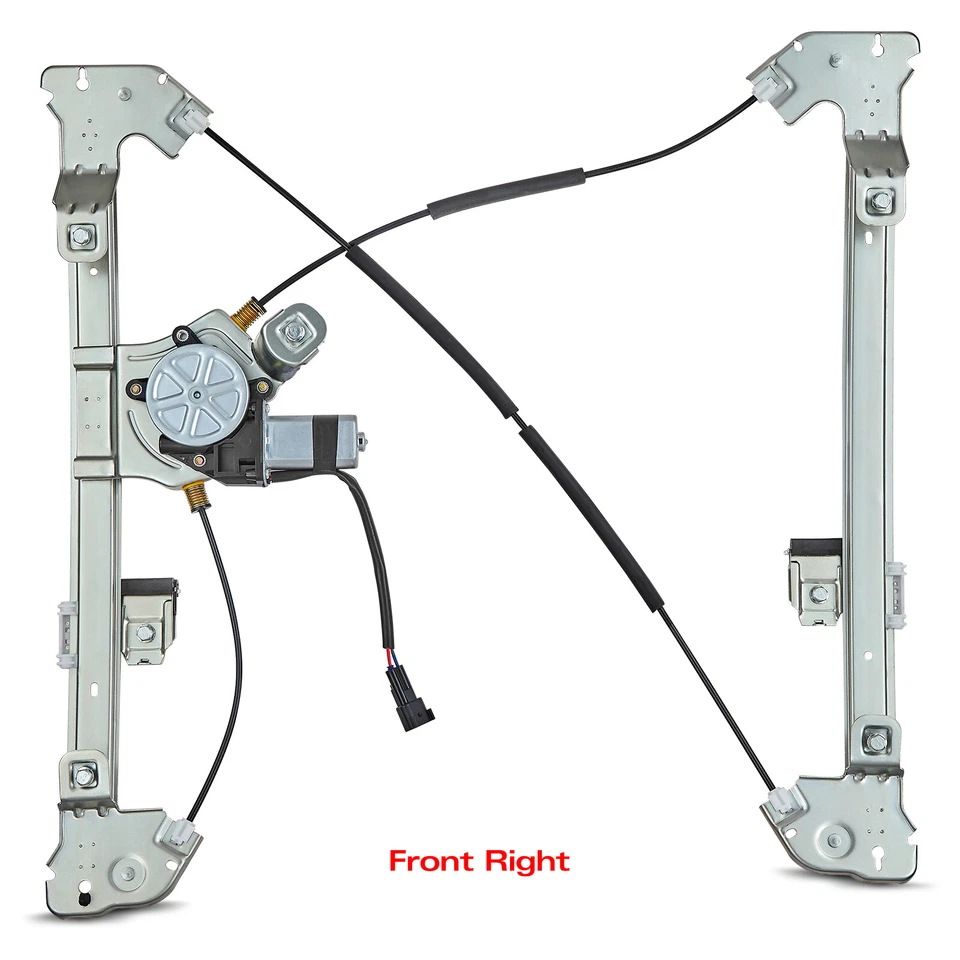Regulador de ventana delantero izquierdo derecho para Ford F150 2004-2008 cabina extendida con motor Foto 3 de 4