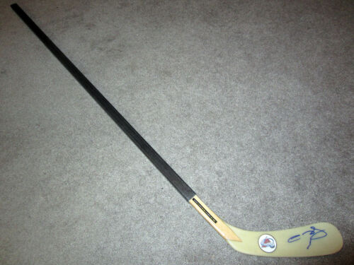SEMYON VARLAMOV Colorado Avalanche Autographed SIGNED Hockey Stick w/COA - Picture 1 of 3