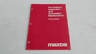 MAZDA 929L PRE-DELIVERY INSPECTION & SCHEDULED MAINTENANCE BOOK ORIGINAL GENUINE