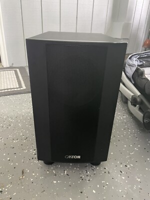 CANTON POWERED SUBWOOFER MOVIE 120MX Speaker New