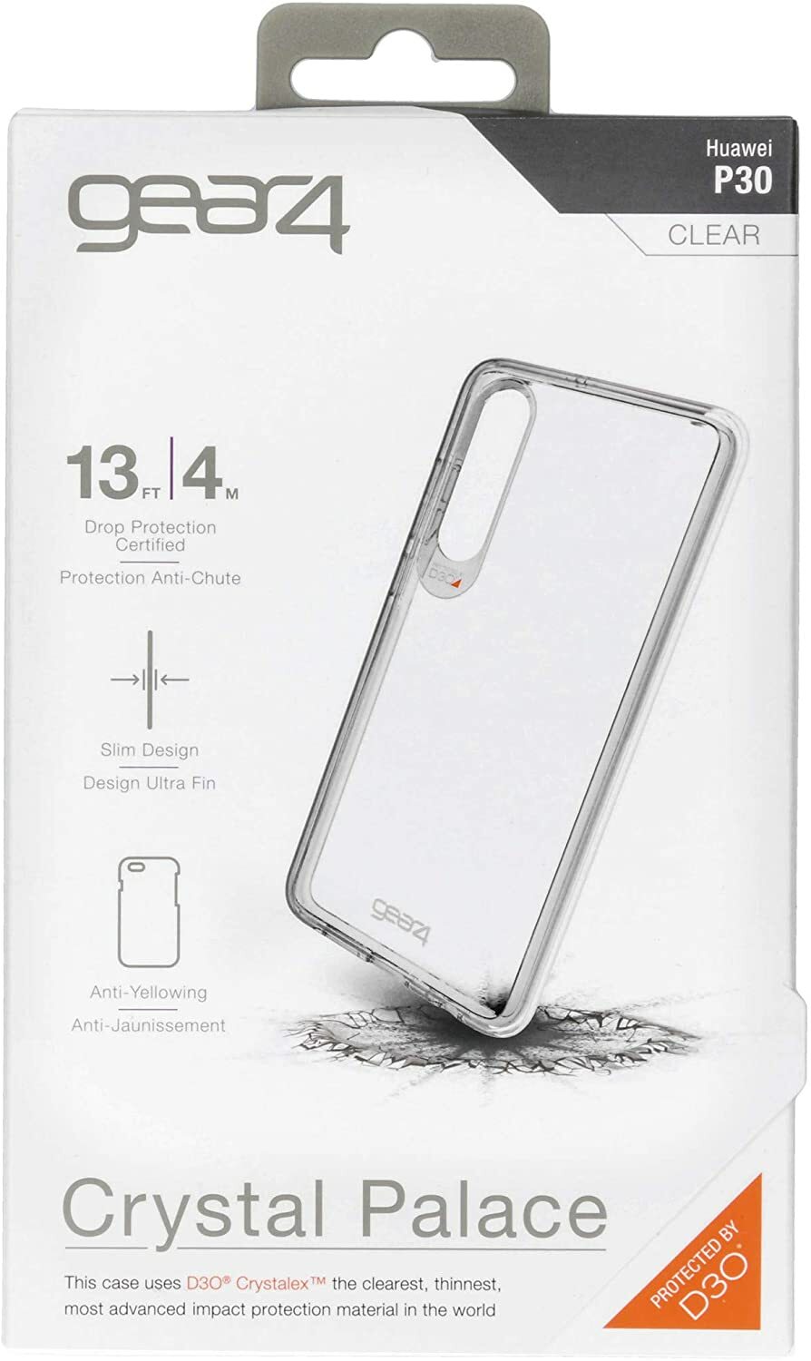 Custodia Zagg GEAR4 Crystal Palace per Huawei P30 - D3O®