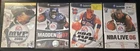 GAMECUBE SPORTS LOT- NBA LIVE 03 06/ Madden 2007 MVP Baseball 2005, MANUALS