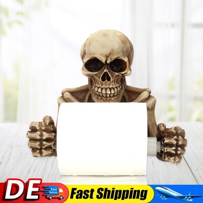 Skull Towel Hook Skull Coat Hooks Retro Novelty Skull Shape Tissue