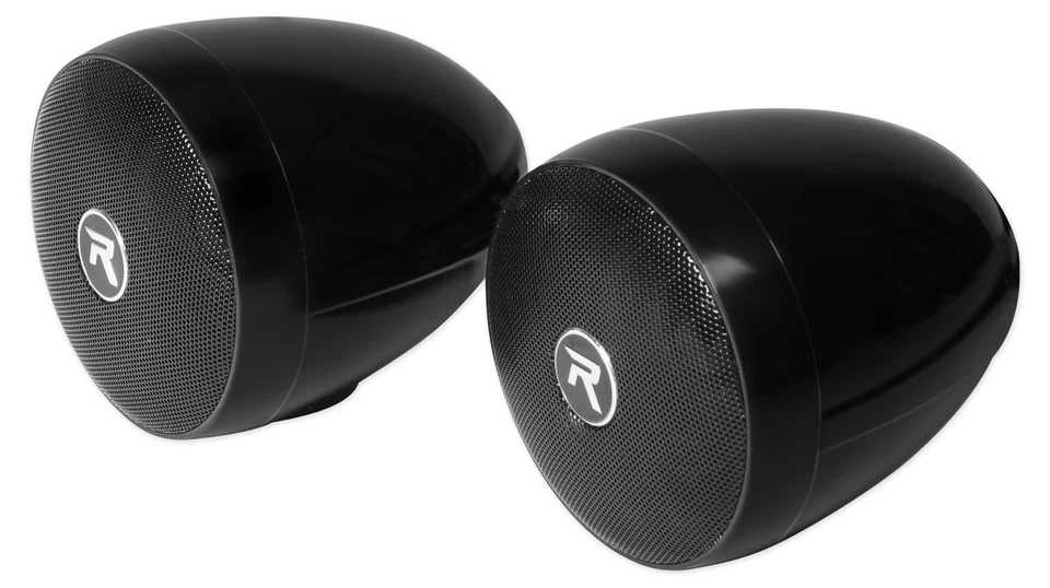 Rockville Motorcycle Bluetooth Audio System Handlebar Speakers For Honda CBF600N - Image 2 of 4