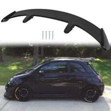 52" Rear Roof Spoiler Trunk Wing Carbon Fiber For Fiat 500 Fiat Abarth 205 Punto