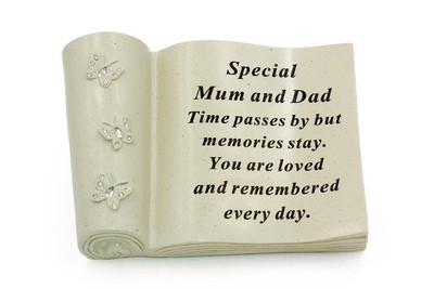 mum and dad memorial ornaments