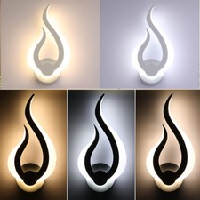 9W LED Wandleuchte Wand-Lampe Strahler Innen Modern Effekt Leuchte Licht NEW