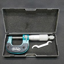 SHARS 0-25mm Micrometer Reading .01mm