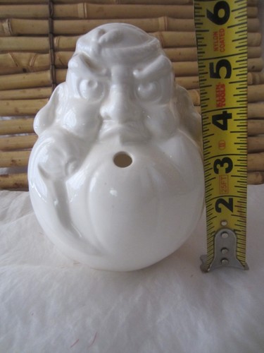 Vintage Japanese Tiki Cocktail White Ceramic Mug Benihana Tokyo Japan Samurai A - Picture 9 of 11