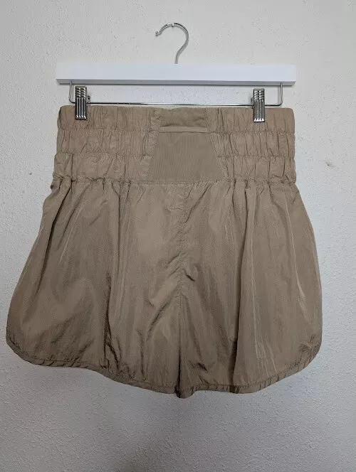free-people-movement the way home high rise pull-on workout shorts