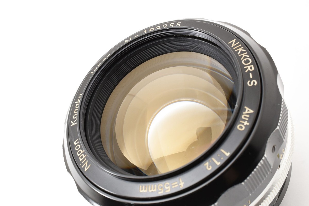 ⭐️Nikon NIKKOR-S Auto 1:1.2 55mm レンズ ⏯️[Opt mint] Nikon